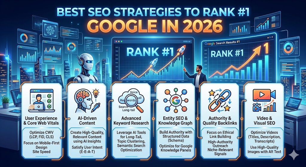 Best SEO Strategies to Rank #1 on Google in 2026