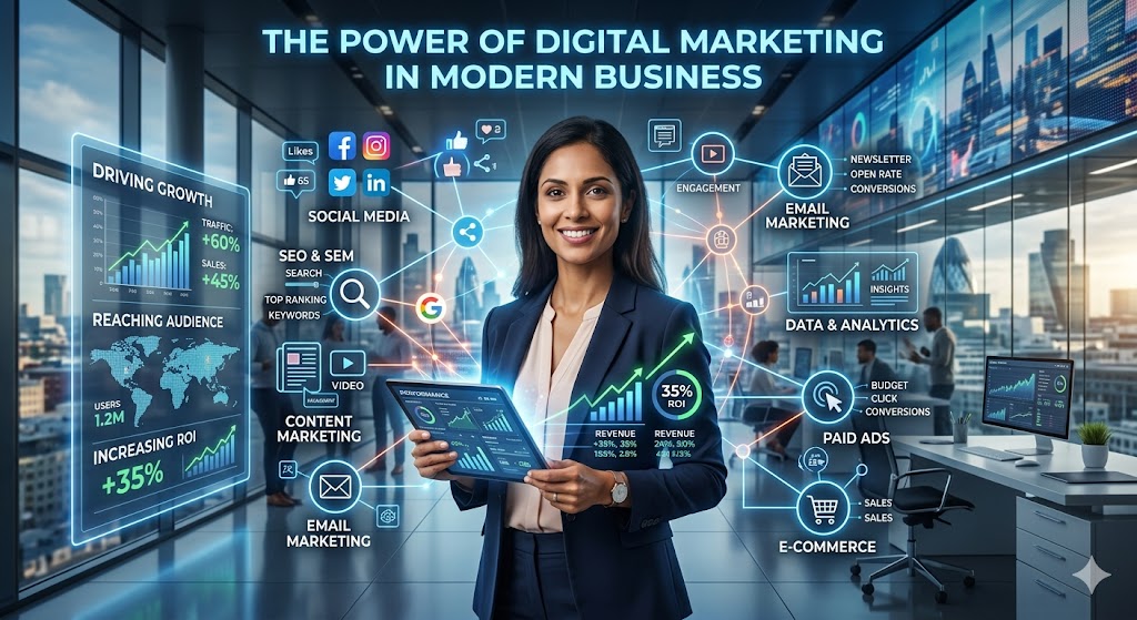 The Power of Digital Marketing in Modern Business